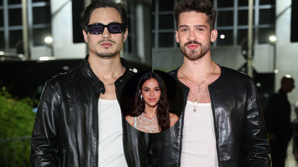 Climão fashion? João Guilherme e Danilo Mesquita, ex e 'atual' de Bruna Marquezine, usam looks QUASE idênticos no aniversário da atriz