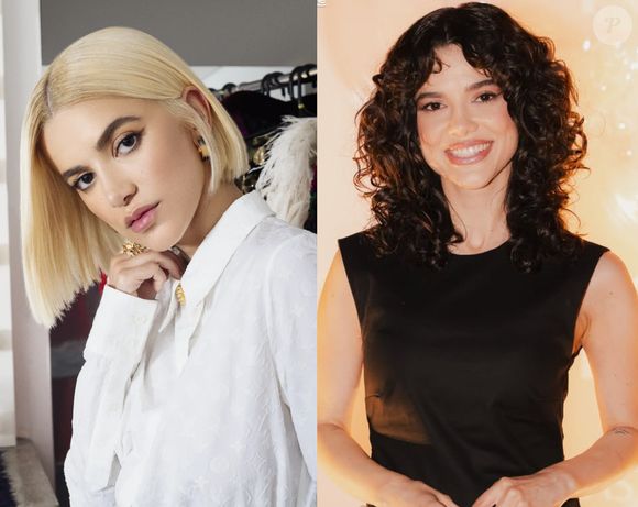 Manu Gavassi já ficou platinada. Atualmente, a cantora aposta nos fios naturais de cor e textura