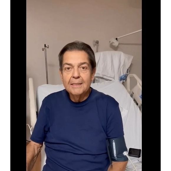 Retransplante renal de Faustão já estava previsto havia um ano, diz boletim médico