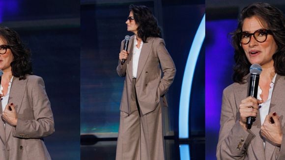 O Segredo da Elegância! Sabíamos que alfaiataria é chique, mas Renata Vasconcellos redefiniu sofisticação com este look marrom acinzentado