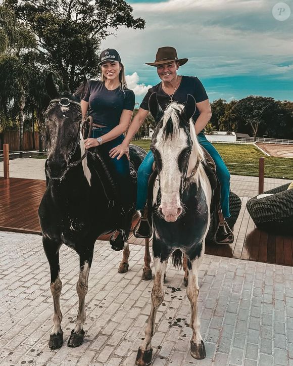 Com a ajuda da esposa Mariana Polastreli, Eduardo Costa conseguiu eliminar cerca de 25 kg