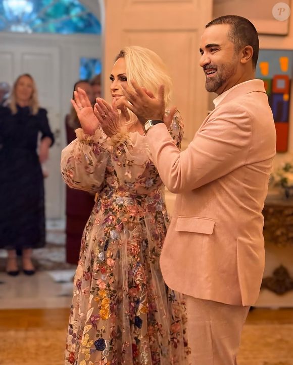 Ana Maria Braga e Fábio Arruda estão juntos há três anos
