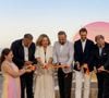 Rafael Nadal e parceiros na inauguração da unidade da Zel de Fuerteventura, nas Ilhas Canárias