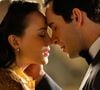 Celso (Rainer Cadete) e Estela (Larissa Manoela) têm o primeiro beijo no capítulo de sábado, 19 de julho de 2025 de Êta Mundo Melhor!'