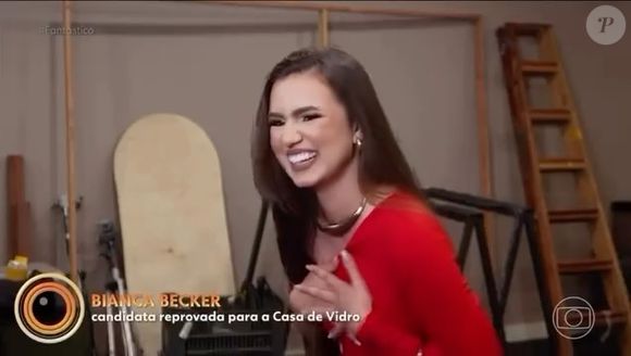 Bianca Becker chegou a aparecer no ‘Fantástico’ após ser reprovada nas seletivas do ‘BBB 26’