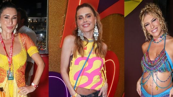 Carnaval de Salvador com crochê e barriga de fora: Carolina Dieckmmann, Patrícia Poeta, Fe Paes Leme e mais famosas curtem folia em camarotes. Fotos!