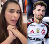 Meu Deus! Ex de Léo Pereira, Tainá Militão diz que quase perdeu bebê enquanto jogador do Flamengo estava bêbado 'dentro de puteiro': 'Nojo'