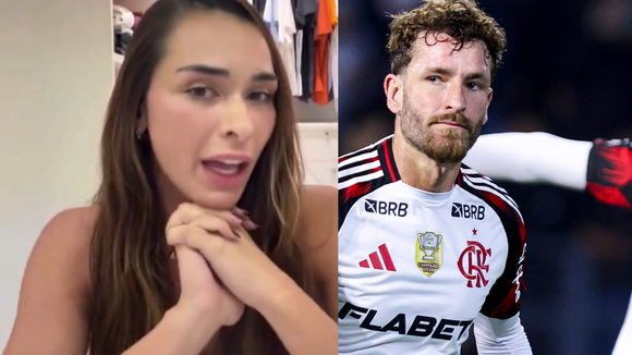 Meu Deus! Ex de Léo Pereira, Tainá Militão diz que quase perdeu bebê enquanto jogador do Flamengo estava bêbado 'dentro de puteiro': 'Nojo'