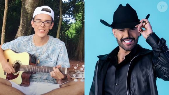 Antes de ser conhecido pelo Brasil, o cantor Luan Pereira publicava vídeos no YouTube e chamava atenção por aparência bem diferente