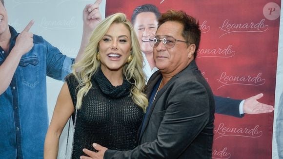 Poliana Rocha é esposa do cantor Leonardo