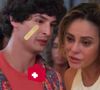 Tiago (Pedro Waddington) passa o maior sufoco após assistir Heleninha (Paolla Oliveira) bêbada