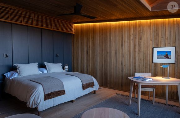 As acomodações do Hotel Tierra Atacama são luxuosas e possuem uma decoração espetacular.