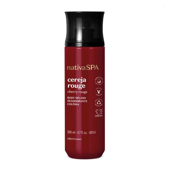 O Boticário - Body Splash Desodorante Colônia Nativa Spa Cereja Rouge 200ml (R$ 65,90)