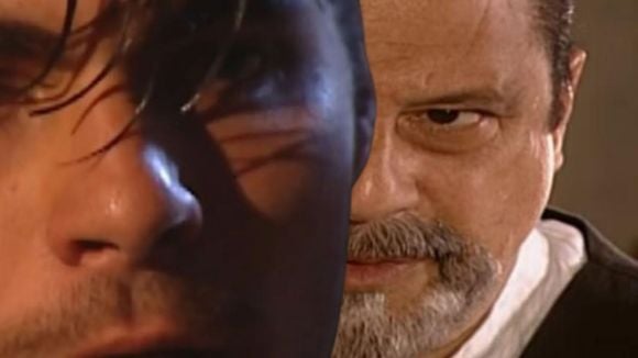 Matteo à beira da morte em 'Terra Nostra'? Sob ameaça de Gumercindo, italiano banca o machão para enfrentar o sogro e acaba acusado de violência