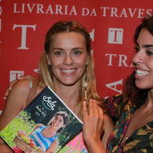 Bela Gil preparou uma sobremesa com goiaba para Carolina Dieckmmann, mas só descobriu durante a gravação que a atriz detestava a fruta