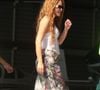 Shakira desembarcou no Aeroporto do Galeão nesta quarta-feira (29) para seu megashow no Rio de Janeiro