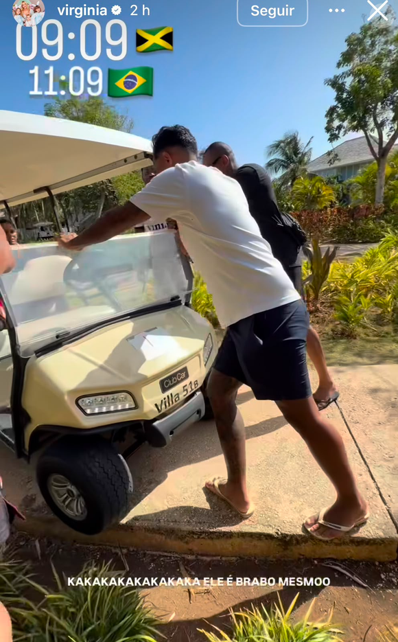 Virgínia Fonseca não perdoou Vini Jr. após uma situação inesperada em um resort de luxo na Jamaica. O casal compartilhou o momento divertido nas redes sociais