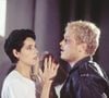 Novela 'A Viagem': Após a morte, Alexandre (Guilherme Fontes) não gosta de saber do envolvimento de Diná (Christiane Torloni) com Otávio (Antonio Fagundes).