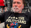 Arnold Schwarzenegger, aos 78 anos, não abre mão de ir à academia