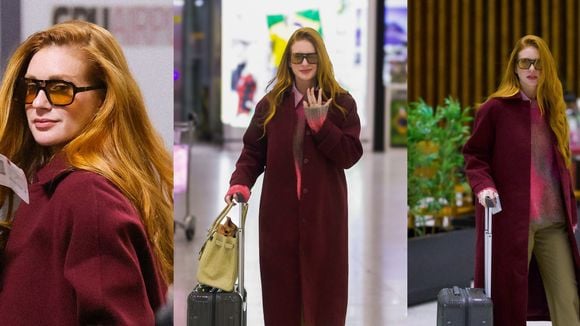 Essas fotos de Marina Ruy Barbosa em aerolook elegante antes de viagem revelam um detalhe conhecido por poucos sobre a atriz