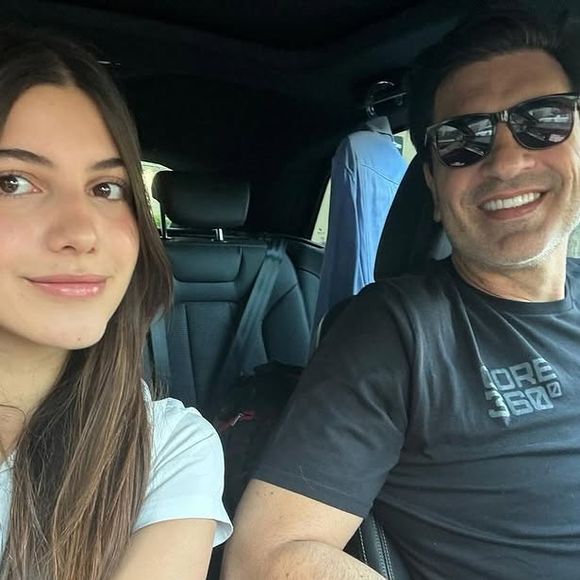 Edu Guedes é pai de Maria, de 15 anos