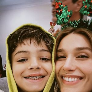 Irmão de João Guilherme, Pietro posou com Sasha Meneghel