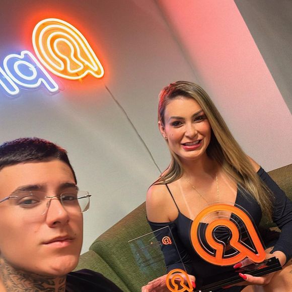 Andressa Urach revelou que agrediu o filho mais velho, Arthur, com medo de que ele fosse homossexual