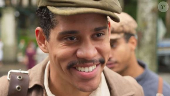 Basílio (Cauê Campos) revela a Juliano que se casou com Maristela e responderá por ela na empresa.