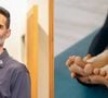 Sergio López López, fisioterapeuta: 'Aos 60 anos, pratique o levantamento dos dedos dos pés. Em pé ao lado de uma cadeira, levante a parte da frente dos pés o máximo possível e abaixe-os lentamente'