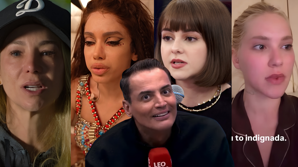 'Foco é macho', 'cresceu com o corpo' e 'obcecado por ela': 4 vezes em que Leo Dias se envolveu em polêmicas com Virgínia, Anitta, Danielle Winits e Klara Castanho