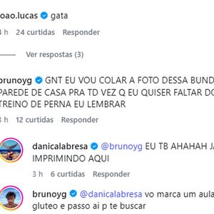 Sasha recebeu elogios do marido, João Lucas, e de amigos famosos