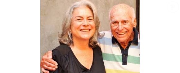 Amigo de Ayrton Senna, Antonio Carlos de Almeida Braga, o Braguinha, ao lado da mulher, Luíza Eugênia Konder