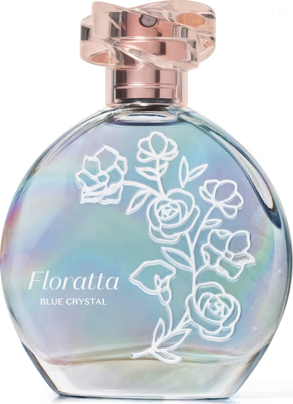 O novo Floratta Blue Crystal aposta na sensação de “cheiro de banho tomado”, combinando florais aldeídicos, frescor e sofisticação em uma fragrância feminina da família Blue