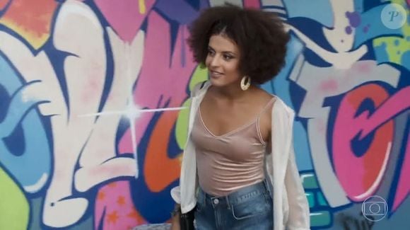 Primeira novela de Gabriela Loran na Globo foi 'Malhação' em 2018