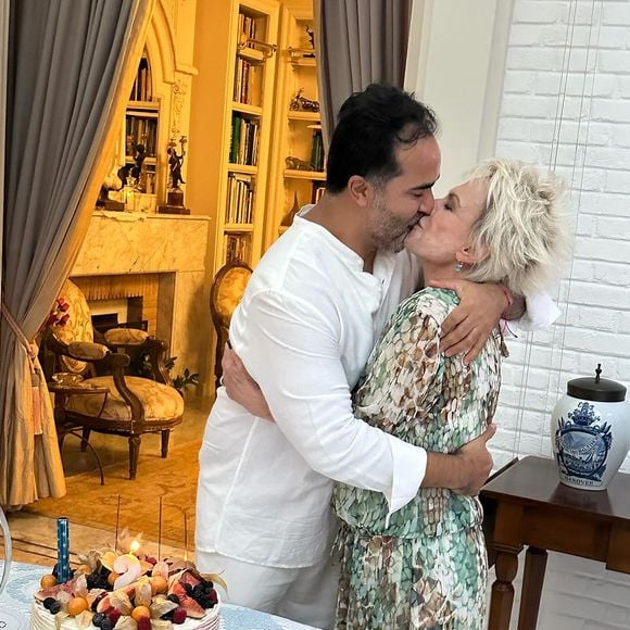 Ana Maria Braga e Fábio Arruda se conheceram nos corredores da Globo: 'Coisa de olhar'