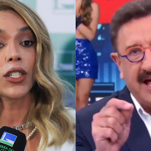 Ratinho pode parar na cadeia após acusações de transfobia contra Erika Hilton; deputada do PSOL aciona o MP