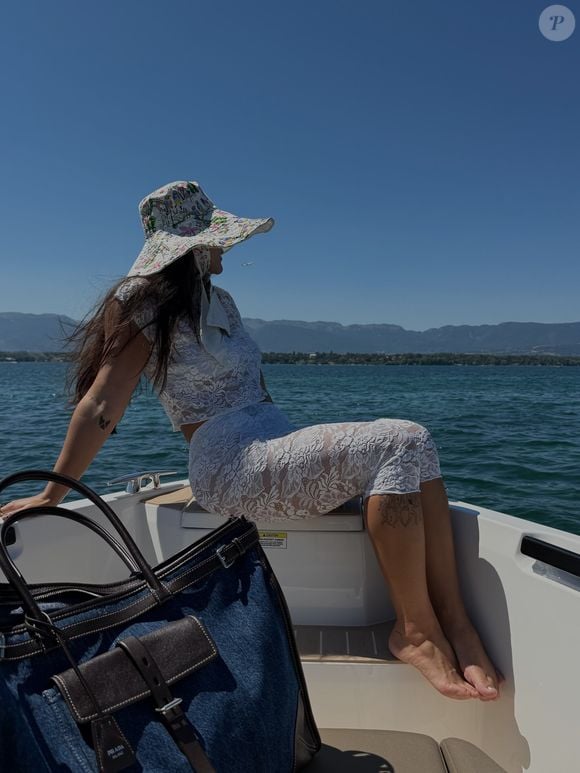 Giulia Costa chama Otaviano Costa de 'meu outro pai' e reforçou a relação de carinho durante a viagem à Suíça