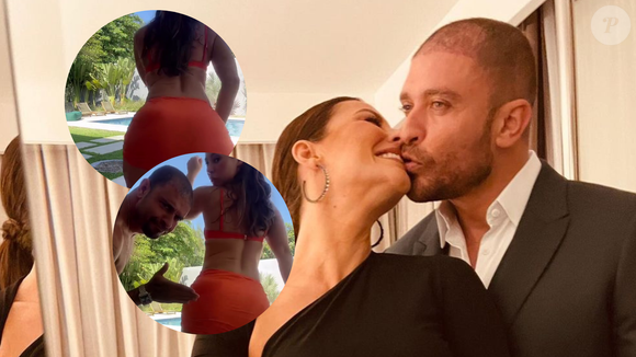 Paolla Oliveira ganhou 'tapinha' no bumbum de Diogo Nogueira em momento picante do namoro