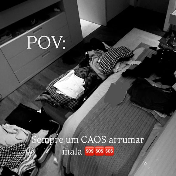 Rafa Justus mostrou preparativos para a viagem que fará neste domingo, 22 de junho de 2025