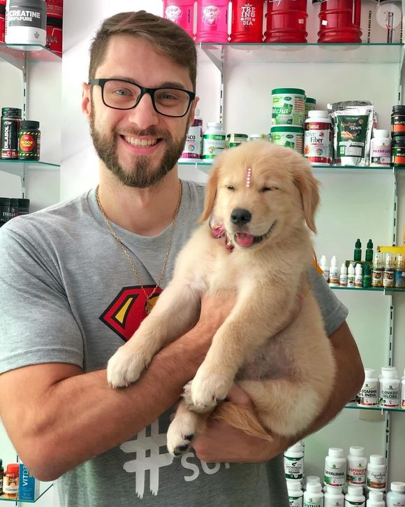 Alexandre Altoe é empresário e influenciador e mora no Espírito Santo, onde tem uma loja de suplementos