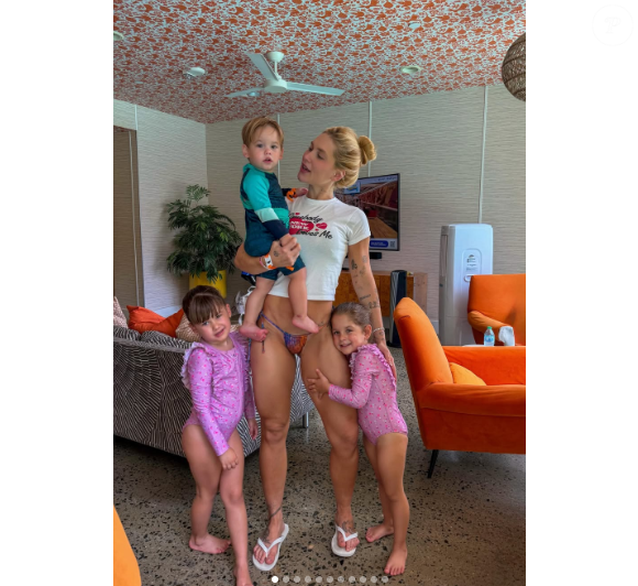 A influenciadora vinha alternando publicações sobre a rotina com os filhos — Maria Alice, Maria Flor e José Leonardo — e conteúdos relacionados à sua marca de cosméticos.