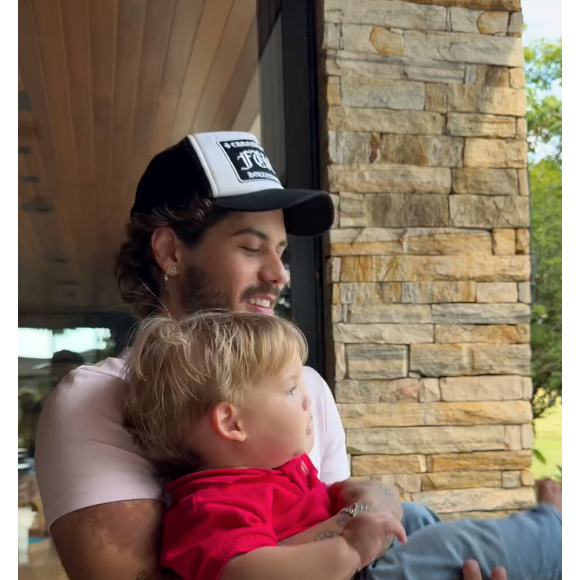 Ana Castela recebeu a visita de Zé Felipe e os filhos do cantor com Virgínia Fonseca em sua casa neste domingo (07)