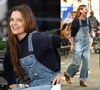 Katie Holmes me inspirou a fazer do macacão jeans a peça central do meu guarda-roupa neste inverno