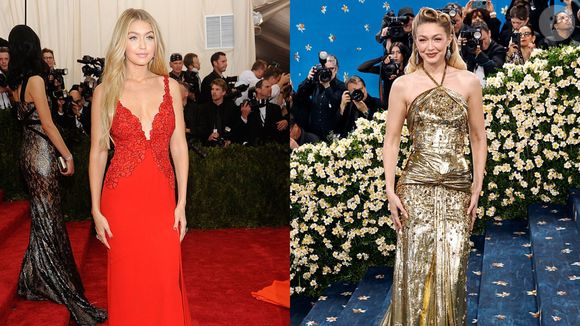 De 2015 para 2025: 10 anos separam essas fotos de Gigi Hadid, uma das modelos mais requisitadas do mundo