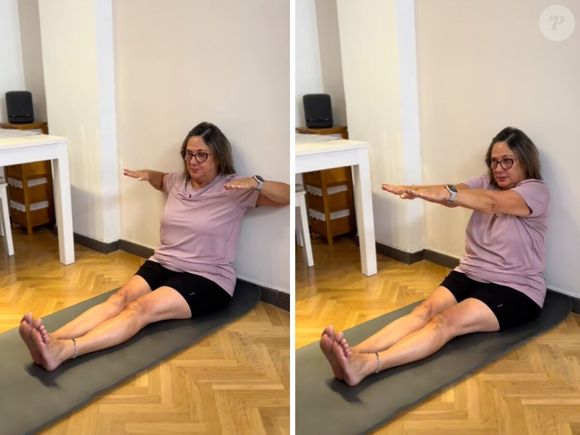 Exercício 5: Extensão dos braços na parede