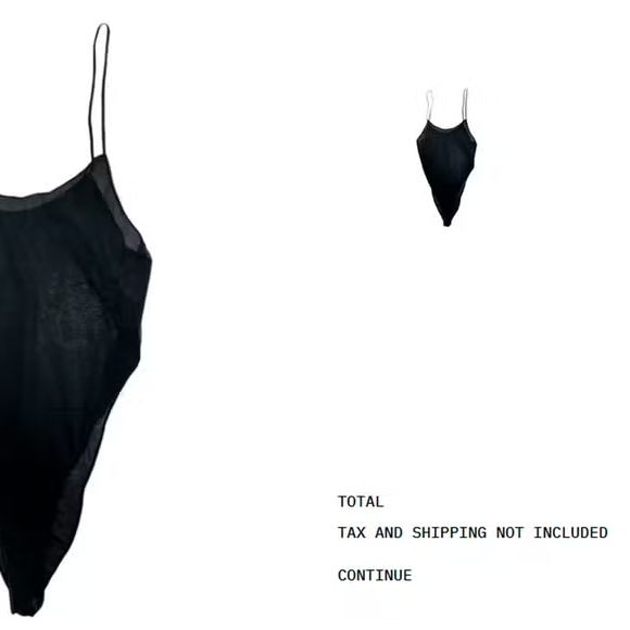 Body de Bianca Censori no site de Kanye West