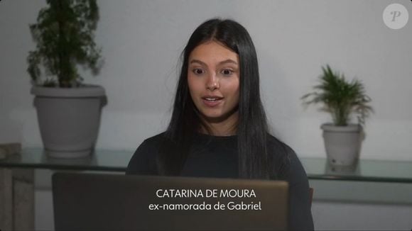 Ex-namorada de Gabriel Ganley, Catarina de Moura revelou ter levado um choque ao ver o corpo de atleta após o uso de anabolizantes
