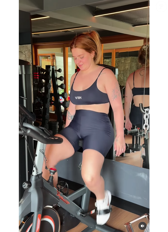 Viih Tube tem rotina de treino após emagrecimento