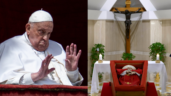 Fotos do corpo de Papa Francisco dentro do caixão são divulgadas pelo Vaticano