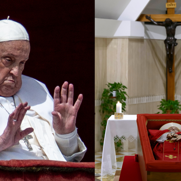 Fotos do corpo de Papa Francisco dentro do caixão são divulgadas pelo Vaticano